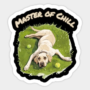 Lovely lab Labrador Retriever lover Sticker